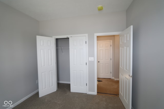 12524 Morning Ridge Way, Noblesville, IN 46060 - unfurnished bedroom with carpet flooring and a closet