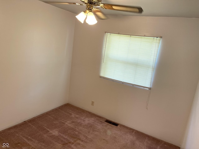 737 Howard St, Shelbyville, IN 46176 - carpeted spare room with plenty of natural light and ceiling fan