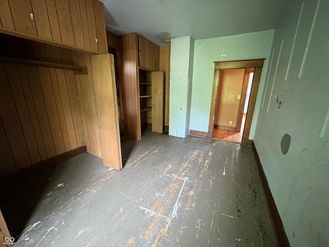 807 N Elm St, Muncie, IN 47305 - unfurnished bedroom with baseboards