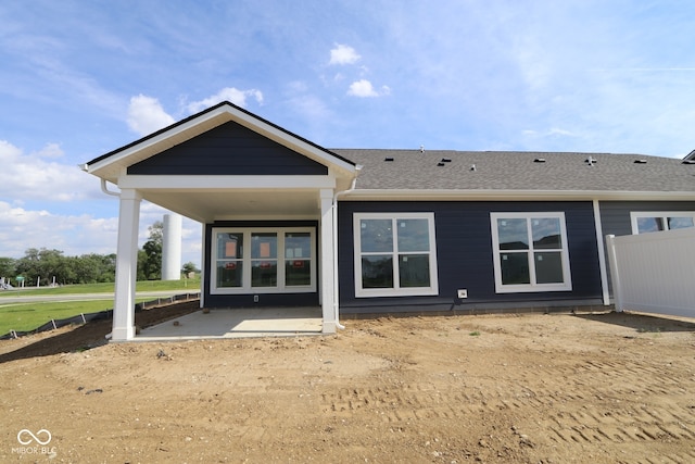 12532 Morning Ridge Way, Noblesville, IN 46060 - rear view of house featuring a shingled roof