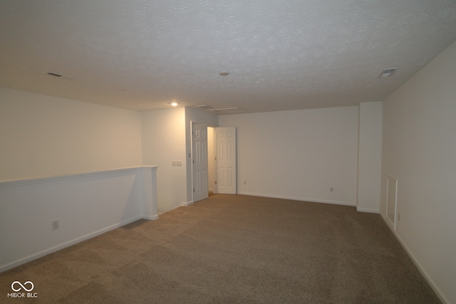12532 Morning Ridge Way, Noblesville, IN 46060 - carpeted spare room with a textured ceiling