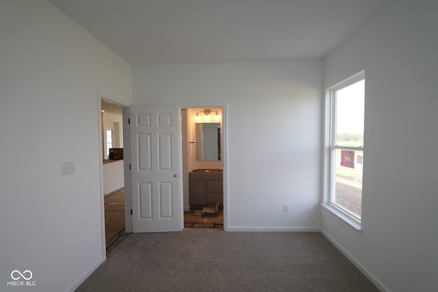 12532 Morning Ridge Way, Noblesville, IN 46060 - unfurnished bedroom featuring carpet floors and ensuite bathroom
