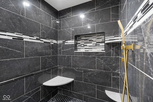 12196 N Beth Ann Dr, Camby, IN 46113 - bathroom with a tile shower