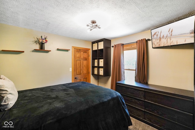 12196 N Beth Ann Dr, Camby, IN 46113 - bedroom with a textured ceiling and carpet flooring