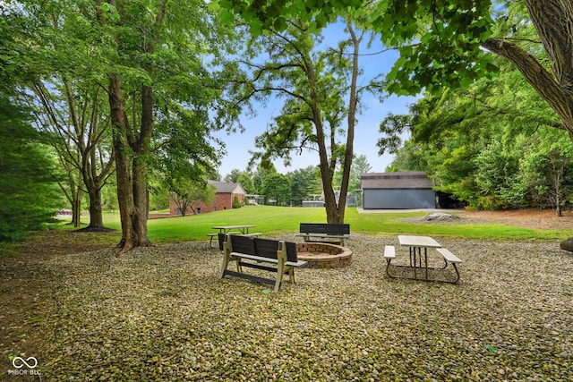12196 N Beth Ann Dr, Camby, IN 46113 - view of grassy yard