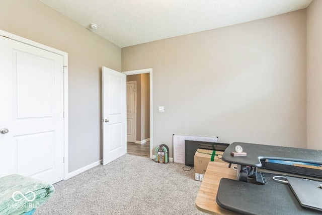 1758 Pelham Dr, Greenwood, IN 46143 - office with carpet floors and baseboards