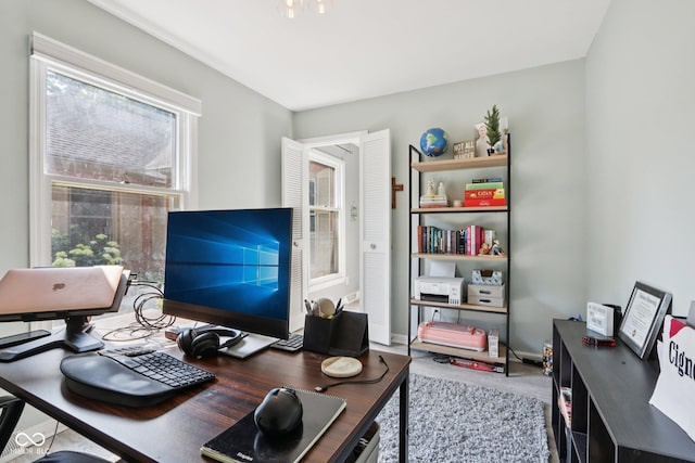 7029 Kingswood Cir, Indianapolis, IN 46256 - office space featuring wood finished floors
