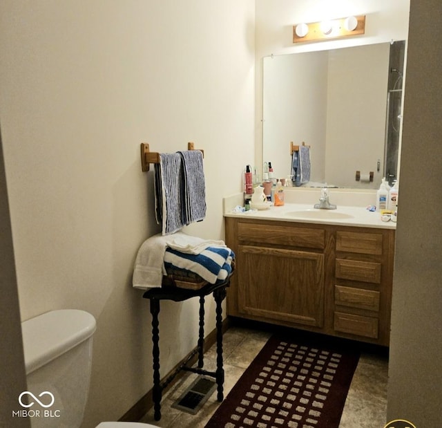 1674 W Independence St, Greensburg, IN 47240 - half bath with toilet and vanity