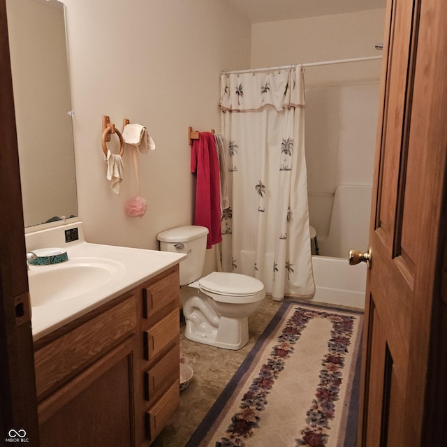 1674 W Independence St, Greensburg, IN 47240 - bathroom with vanity and shower / tub combo