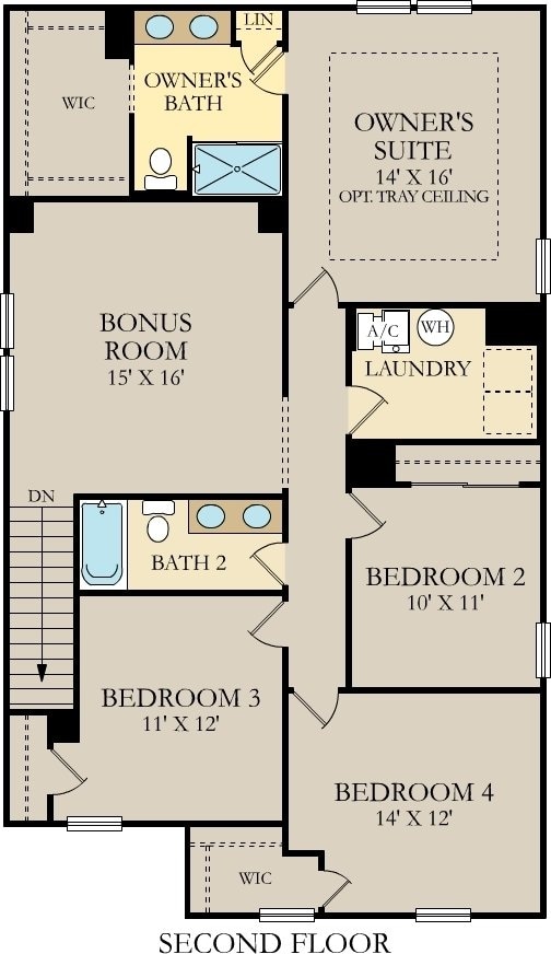 703 Penrose Pl, Danville, IN 46122 - view of home floor plan