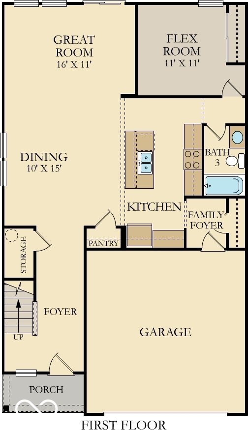 703 Penrose Pl, Danville, IN 46122 - view of property floor plan