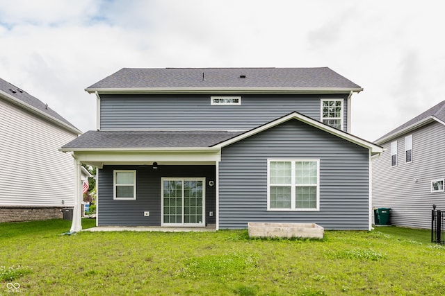 6537 Seabiscuit Rd, Whitestown, IN 46075 - rear view of property with a shingled roof