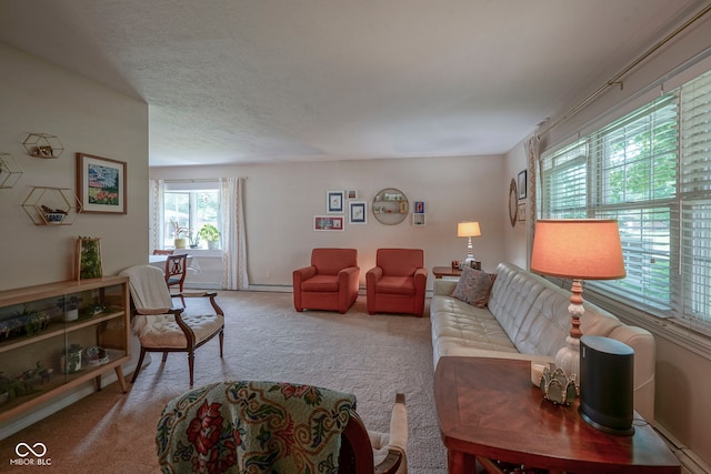 1524 Northcrest Dr, Anderson, IN 46012 - living area with carpet