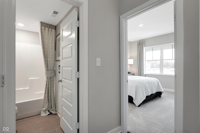 19820 Moorpark Lndg, Noblesville, IN 46062 - hallway with recessed lighting