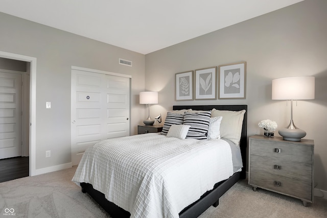 19820 Moorpark Lndg, Noblesville, IN 46062 - bedroom featuring light carpet and a closet