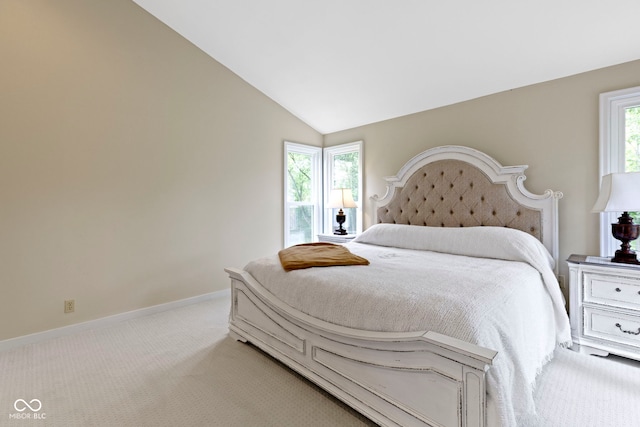 17320 Joliet Rd, Westfield, IN 46074 - carpeted bedroom with lofted ceiling and multiple windows