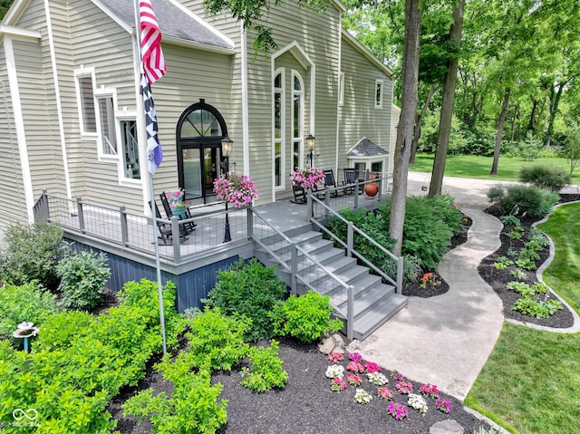 17320 Joliet Rd, Westfield, IN 46074 - property entrance featuring roof with shingles