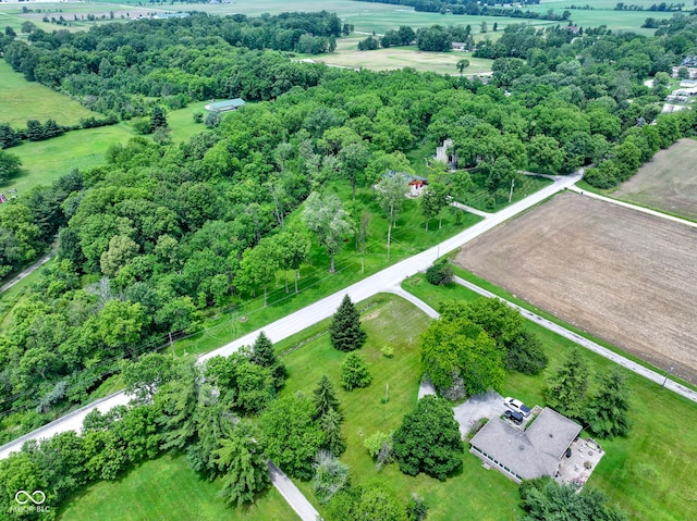 17320 Joliet Rd, Westfield, IN 46074 - aerial overview of property's location featuring rural landscape