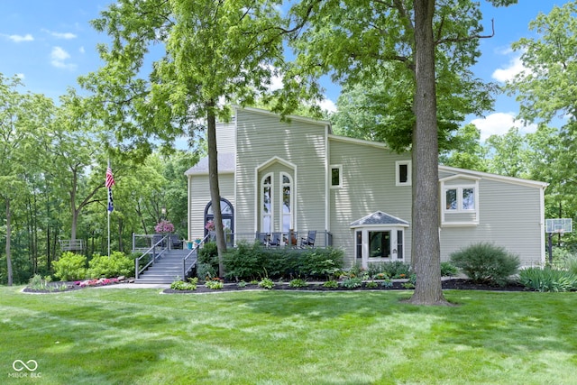 17320 Joliet Rd, Westfield, IN 46074 - view of front facade featuring a front lawn