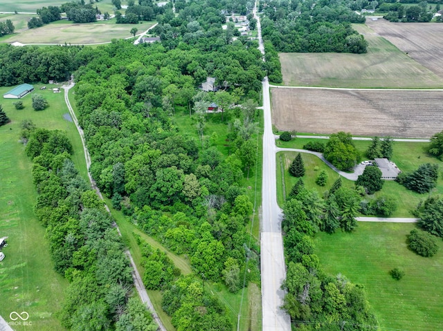 17320 Joliet Rd, Westfield, IN 46074 - aerial view of property and surrounding area with rural landscape