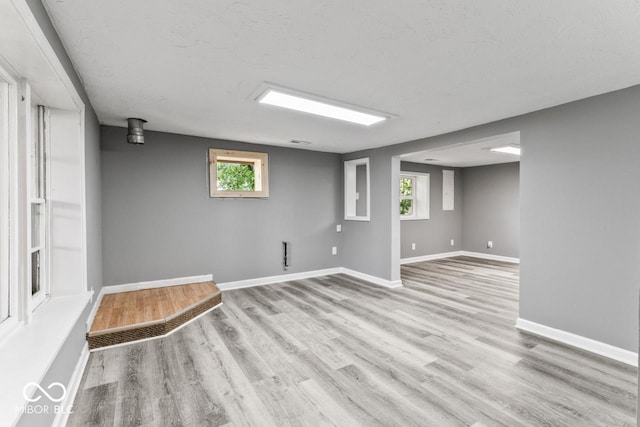 3529 Hunt St, Plainfield, IN 46168 - basement featuring wood finished floors and baseboards