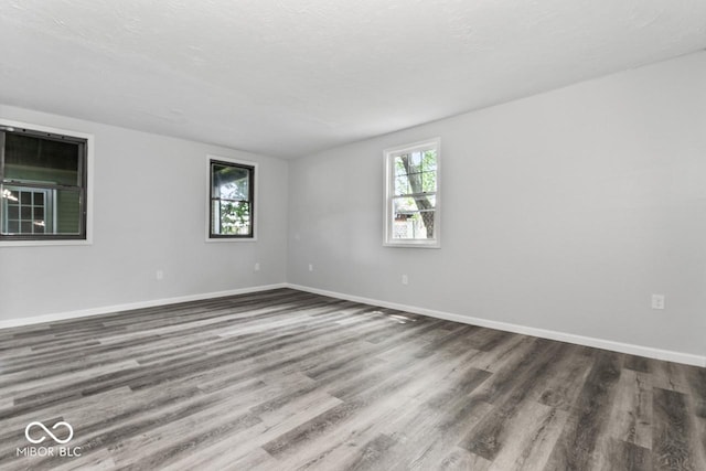 3529 Hunt St, Plainfield, IN 46168 - unfurnished room featuring wood finished floors and plenty of natural light