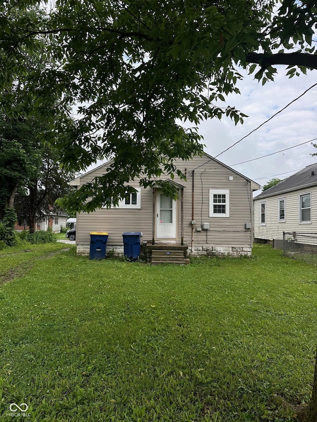4715 Normal Ave, Indianapolis, IN 46226 - back of property