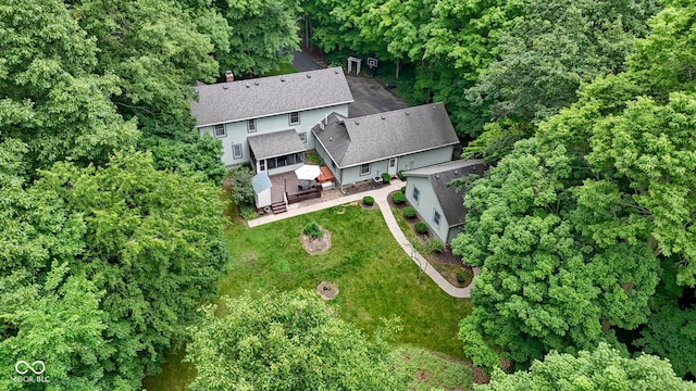 10808 Greenbriar Dr, Fishers, IN 46037 - aerial view of property and surrounding area