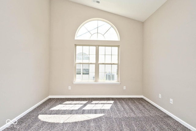 10668 Whippoorwill Ln, Indianapolis, IN 46231 - carpeted spare room with baseboards