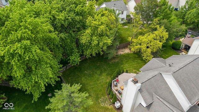 14492 Cotswold Ln, Carmel, IN 46033 - aerial view of property and surrounding area
