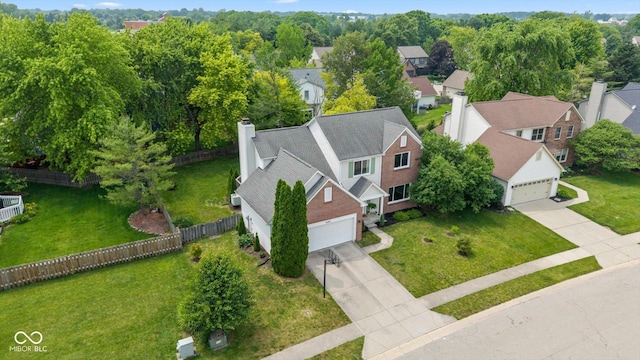 14492 Cotswold Ln, Carmel, IN 46033 - aerial view of residential area