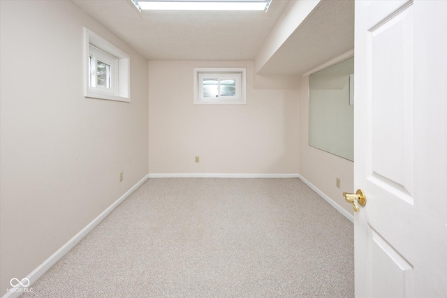 14492 Cotswold Ln, Carmel, IN 46033 - below grade area with carpet flooring and baseboards