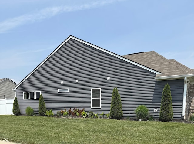 4420 Wild Turkey Dr, Indianapolis, IN 46239 - view of side of property featuring roof with shingles