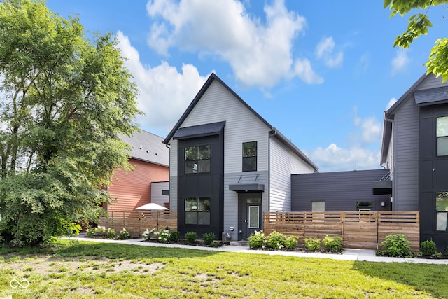1834 Rosette Way, Indianapolis, IN 46202 - view of contemporary home