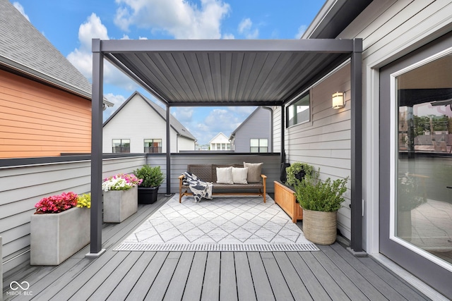 1834 Rosette Way, Indianapolis, IN 46202 - view of deck