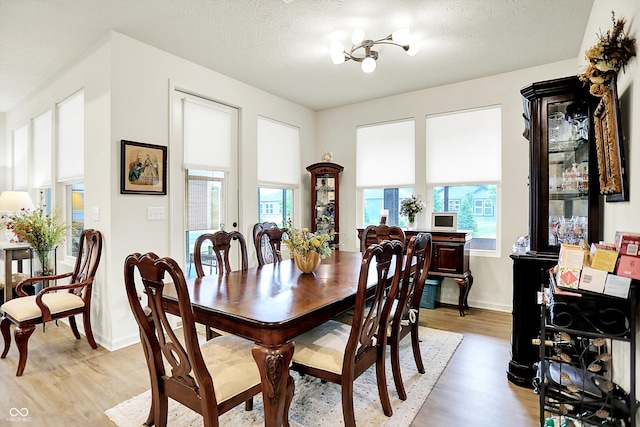 2612 Ruffian Dr, Westfield, IN 46074 - dining space with light wood-style floors, healthy amount of natural light, and a textured ceiling