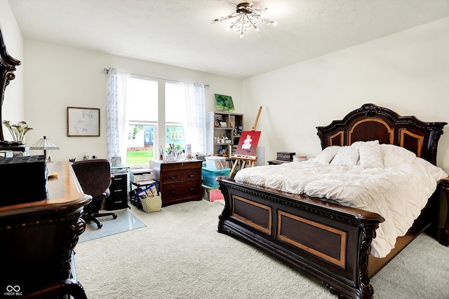2612 Ruffian Dr, Westfield, IN 46074 - bedroom with carpet floors and an office area