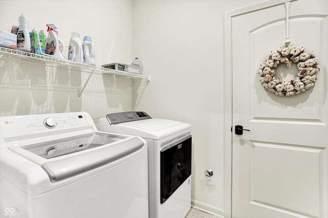 2612 Ruffian Dr, Westfield, IN 46074 - laundry area with separate washer and dryer
