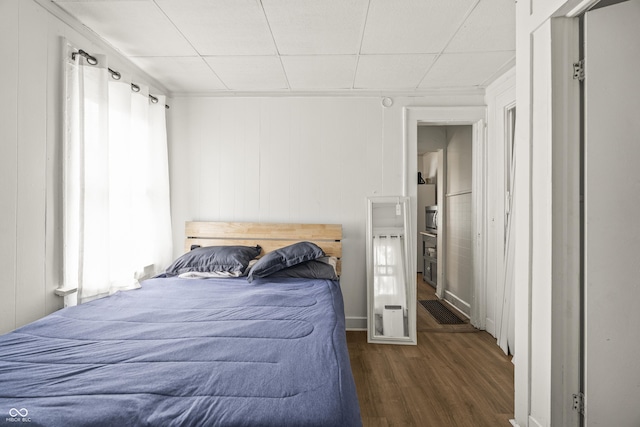 1849 E Minnesota St, Indianapolis, IN 46203 - bedroom with wood finished floors