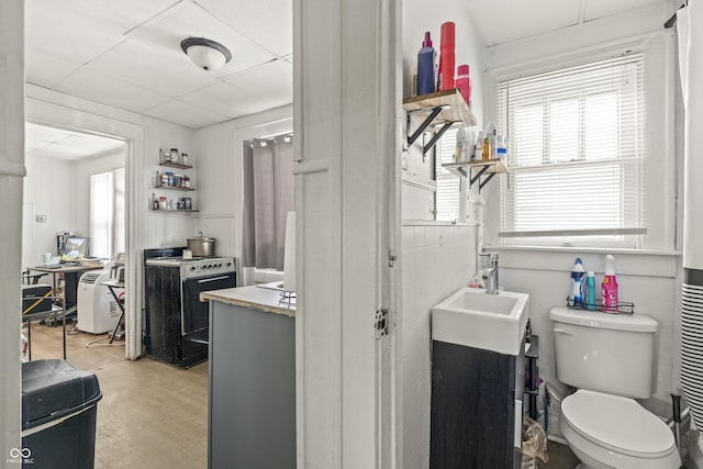 1849 E Minnesota St, Indianapolis, IN 46203 - bathroom featuring healthy amount of natural light and vanity