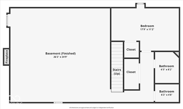 6975 Milhouse Rd, Indianapolis, IN 46221 - view of floor plan / room layout