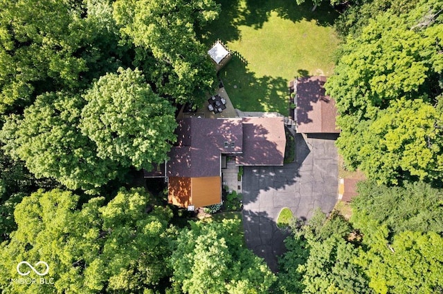 6975 Milhouse Rd, Indianapolis, IN 46221 - aerial overview of property's location