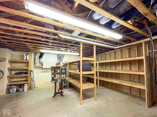 14266 S 125 E, Clinton, IN 47842 - view of unfinished basement