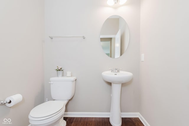 11840 Crossbill Ct, Noblesville, IN 46060 - bathroom featuring toilet and wood finished floors