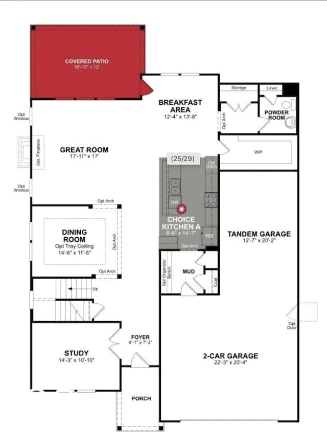 11840 Crossbill Ct, Noblesville, IN 46060 - view of room layout
