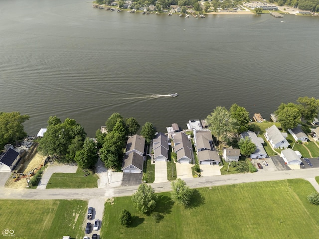 5823 E Sheridan Rd, Monticello, IN 47960 - aerial overview of property's location with nearby suburban area and a nearby body of water