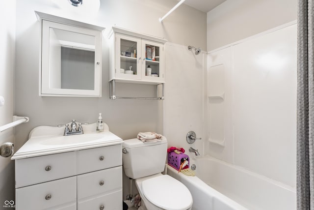 48 Wilson Dr, Carmel, IN 46032 - full bathroom featuring vanity and shower / washtub combination