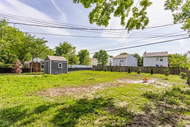 48 Wilson Dr, Carmel, IN 46032 - view of yard with a storage shed