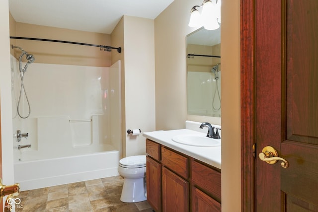 413 Blue Spring Dr, Indianapolis, IN 46239 - bathroom with vanity and shower / tub combination