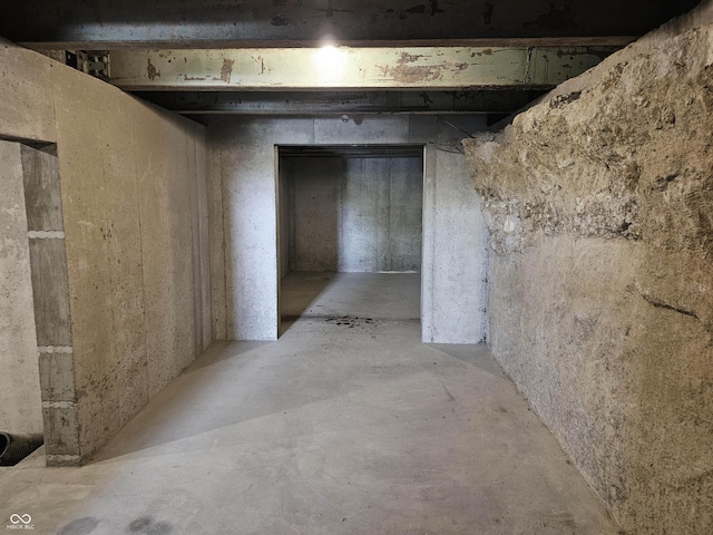 2825 E 216th St, Cicero, IN 46034 - view of unfinished basement